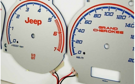 Шкалы приборов Jeep Grand Cherokee
