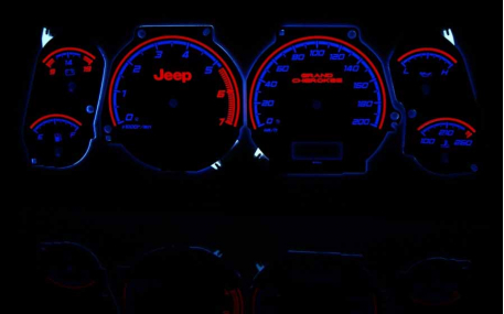 Шкалы приборов Jeep Grand Cherokee