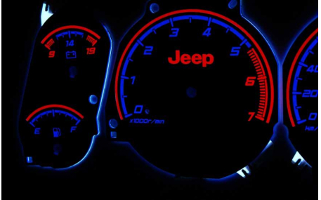 Шкалы приборов Jeep Grand Cherokee