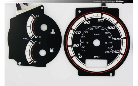 Шкалы приборов Mazda 323F BA