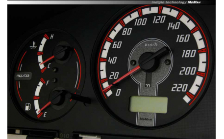 Шкалы приборов Mazda 323F BJ