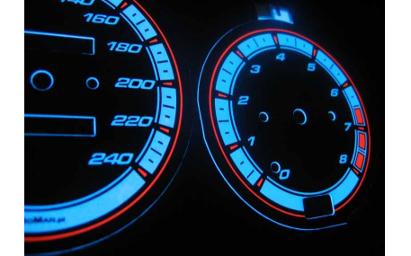 Шкалы приборов Mazda MX-3