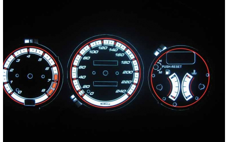 Шкалы приборов Mazda MX-3