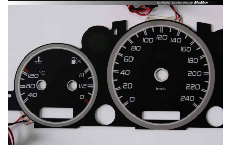 Шкалы приборов Mercedes ML-class W163