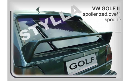 Спойлер Volkswagen Golf 2
