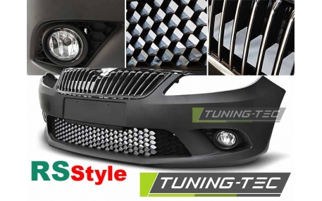Бампер передний Skoda Fabia