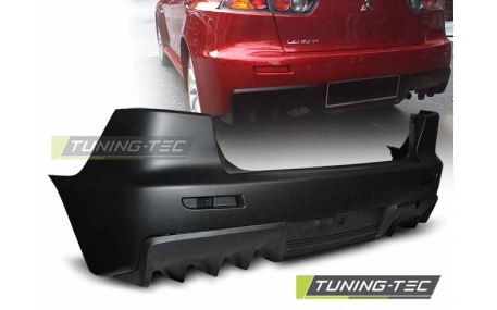 Бампер задний Mitsubishi Lancer X