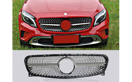 Решетка радиатора Mercedes GLA-class X156 2014-2017