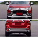 Накладки на бампера Mitsubishi Outlander