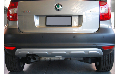 Накладки на бампера Skoda Yeti