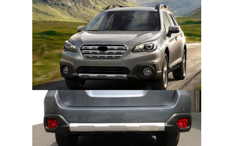 Накладки на бампера Subaru Outback