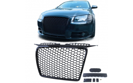 Решетка радиатора AUDI A3 8P 2005-2008