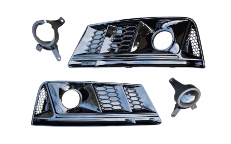 Решетки бампера Audi A4 B9 2016-2019