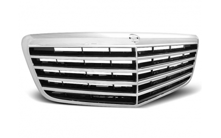Решетка радиатора Mercedes E-class W211 2006-2009