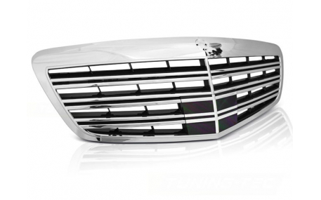 Решетка радиатора Mercedes S-class W221 2009-2012