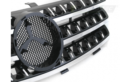 Решетка радиатора Mercedes ML-class W164 2006-2008