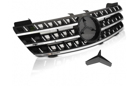 Решетка радиатора Mercedes ML-class W164 2006-2008