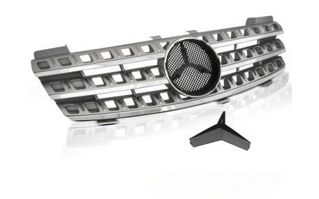 Решетка радиатора Mercedes ML-class W164 2006-2008