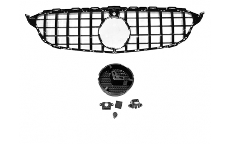 Решетка радиатора Mercedes C-Class W205 2015-2018