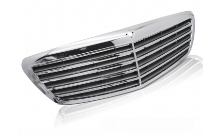 Решетка радиатора Mercedes S-class W221 2005-2009