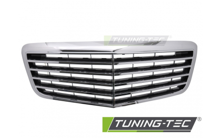 Решетка радиатора Mercedes E-class W211 2006-2009