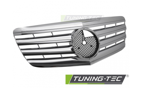 Решетка радиатора Mercedes E-class W211 2006-2009