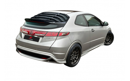 Накладка на заднее стекло Honda Civic 4D