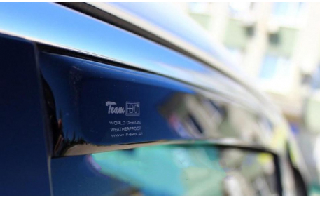 Дефлекторы окон Audi A4 B6