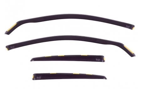 Дефлекторы окон Audi A4 B6