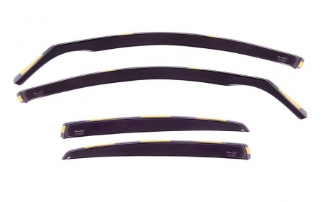 Дефлекторы окон Audi A4 B9 Sedan