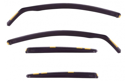 Дефлекторы окон Opel Astra H