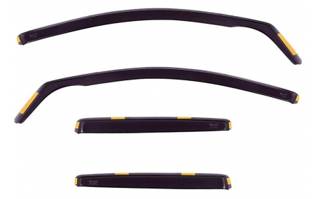 Дефлекторы окон Renault Megane