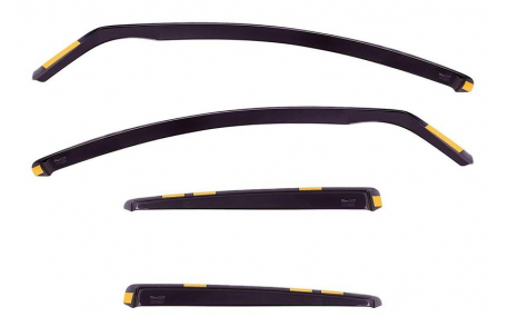 Дефлекторы окон Renault Megane