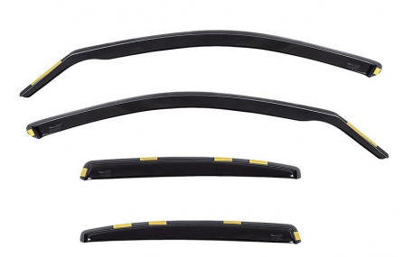 Дефлекторы окон Skoda Octavia A5 Liftback