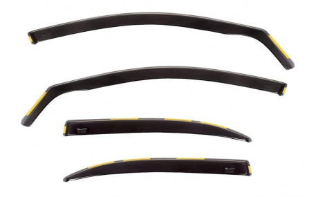 Дефлекторы окон Skoda Rapid