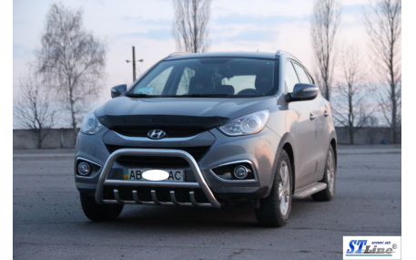 Защита передняя Hyundai ix35