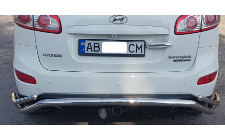 Защита задняя Hyundai Santa Fe