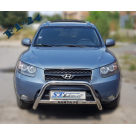 Защита передняя Hyundai Santa Fe