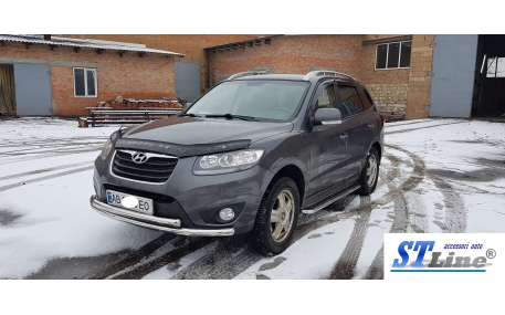 Защита передняя Hyundai Santa Fe