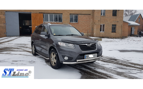 Защита передняя Hyundai Santa Fe