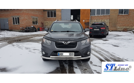 Защита передняя Hyundai Santa Fe
