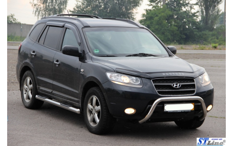 Подножки Hyundai Santa Fe
