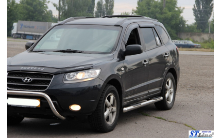 Подножки Hyundai Santa Fe
