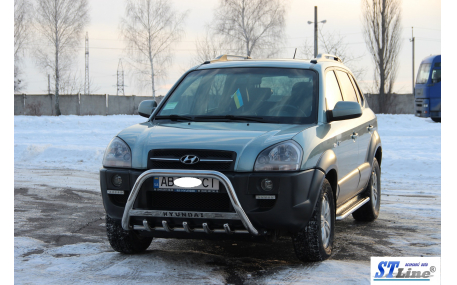 Защита передняя Hyundai Tucson