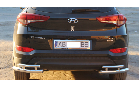 Защита задняя Hyundai Tucson