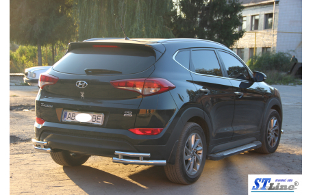 Защита задняя Hyundai Tucson