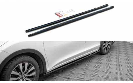 Накладки на пороги Honda Civic