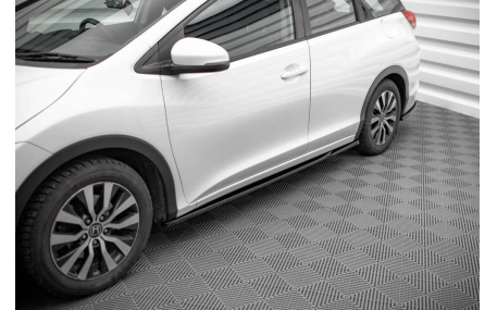 Накладки на пороги Honda Civic