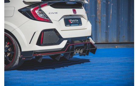 Накладка задняя Honda Civic