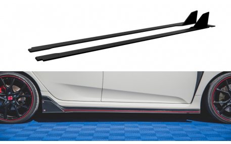 Накладки на пороги Honda Civic